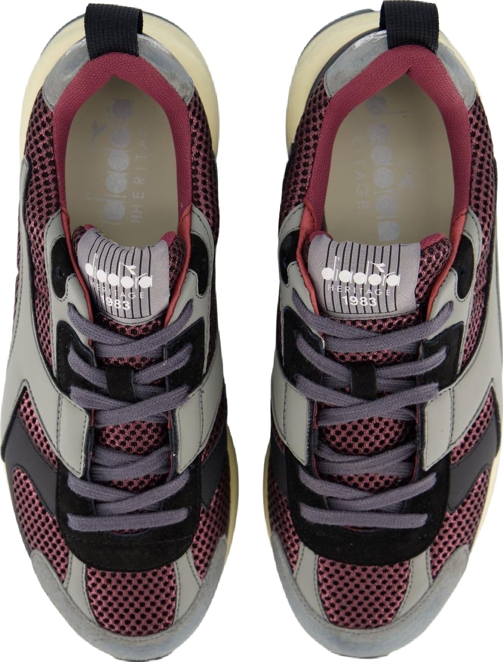 Dames Mercury Elite Grijs/Bordo