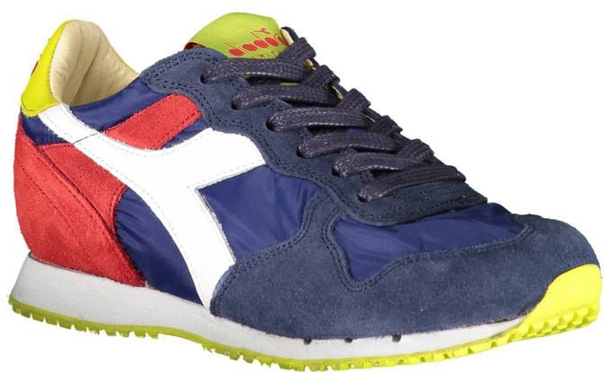 Diadora Blue Leather Women Sneaker