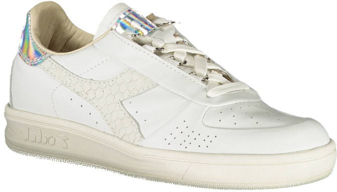 Diadora White Leather Women Sneaker