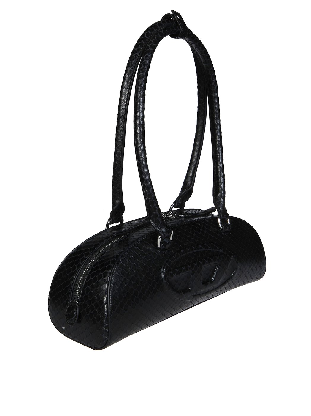 Black 1dr Dome Shoulder EW Bag
