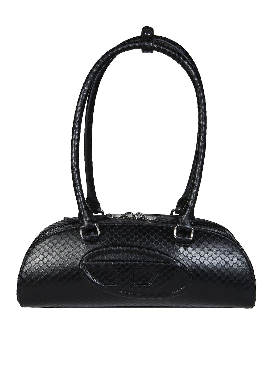 Black 1dr Dome Shoulder EW Bag