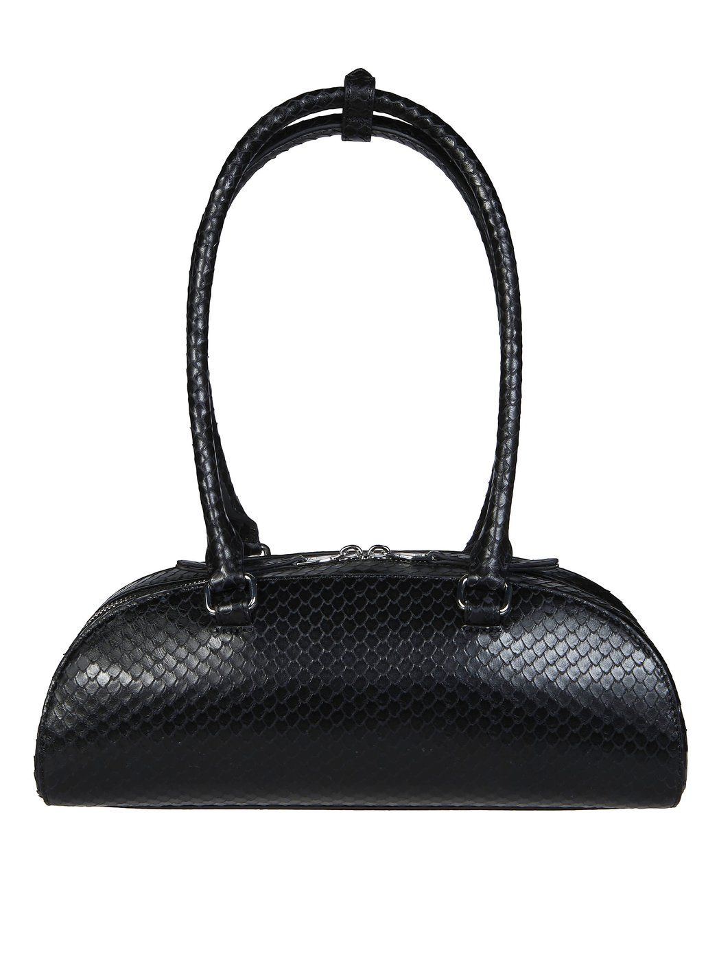 Black 1dr Dome Shoulder EW Bag