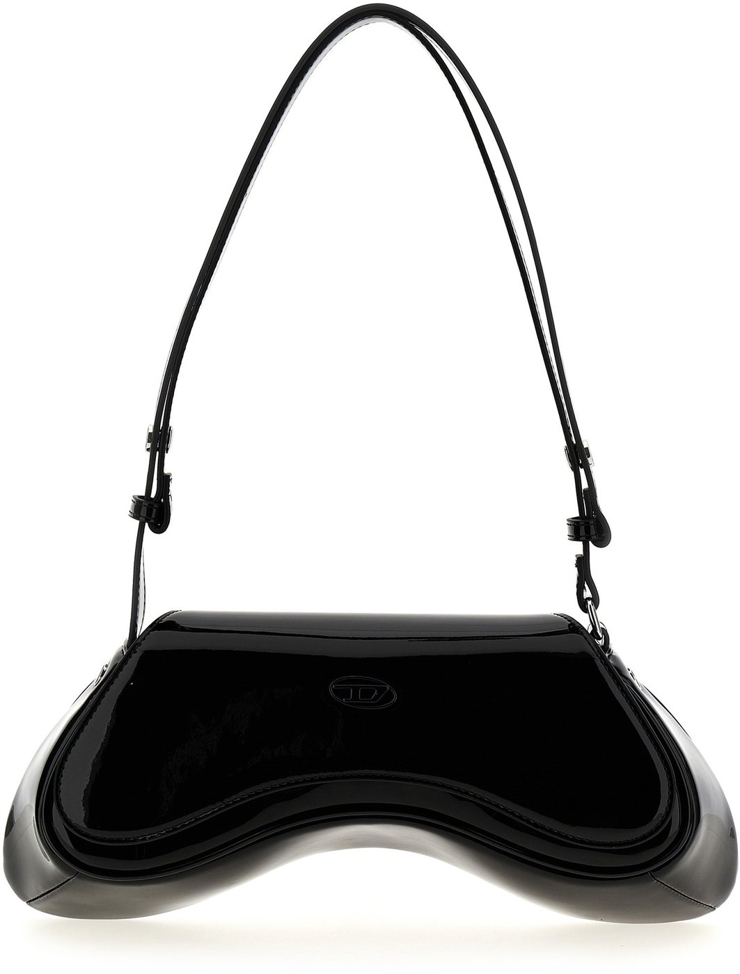Diesel Black Polyethylene Shoulder Bag