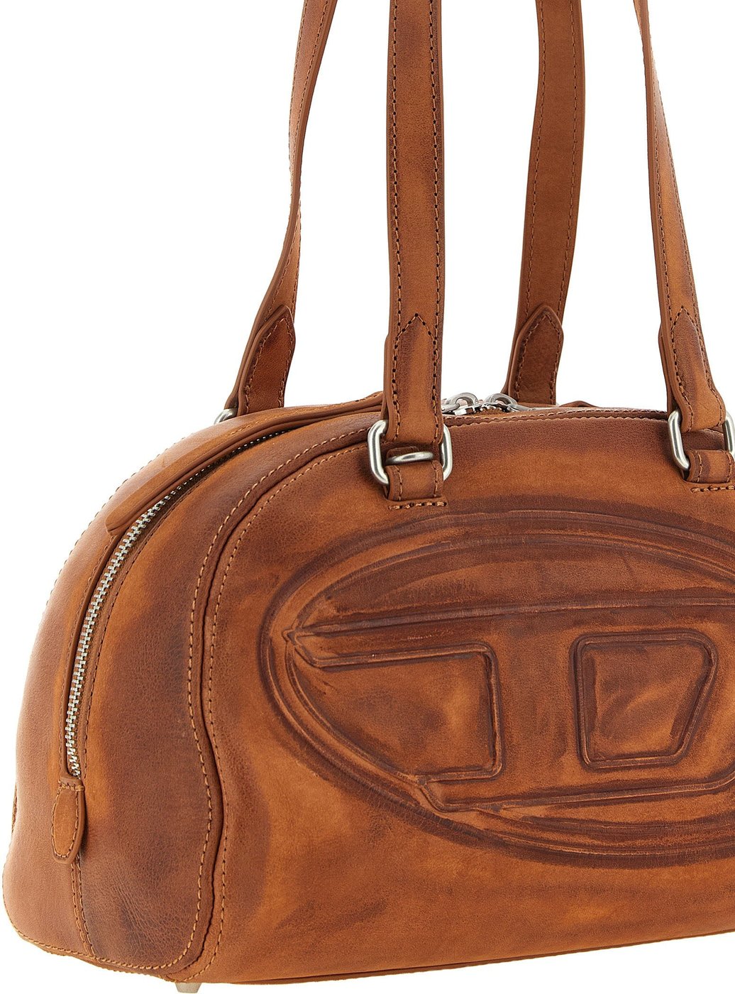 Diesel Brown Other Fibres Shoulder Bag