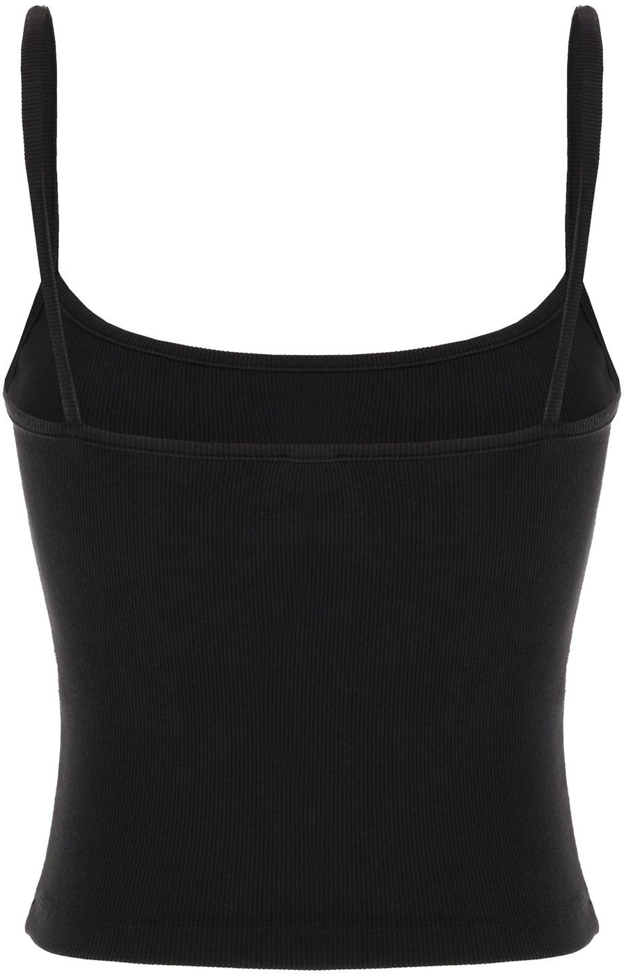 Diesel Black stretch cotton top