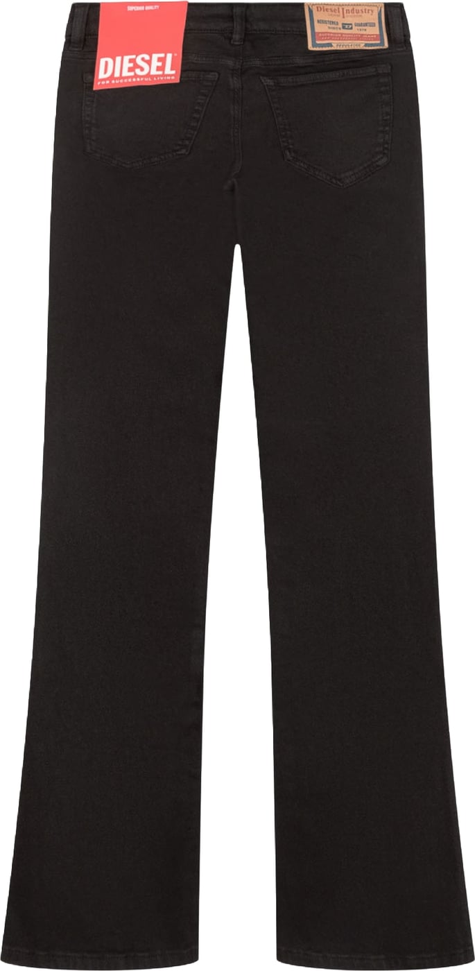 Jeans D-Ar ry a Gamba Ampia con Lavaggio Sfumato