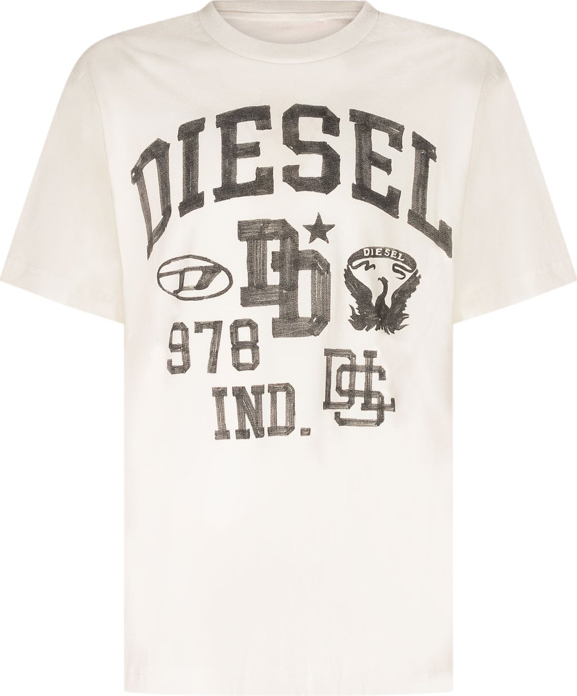 T-shirt Tband con Maxi Stampa Grafica