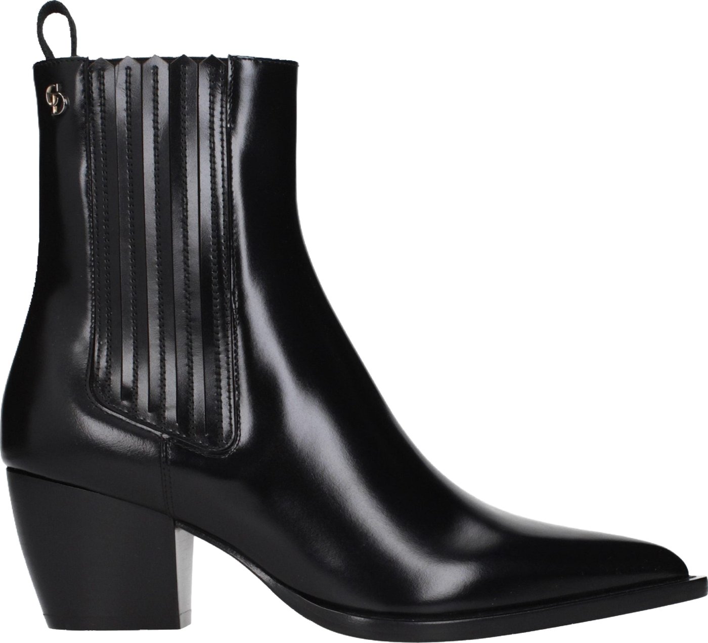 Christian Dior Black Leather Ankle Boots