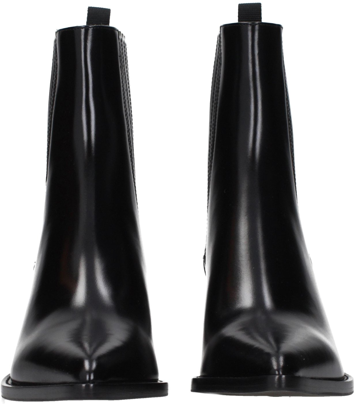 Christian Dior Black Leather Ankle Boots