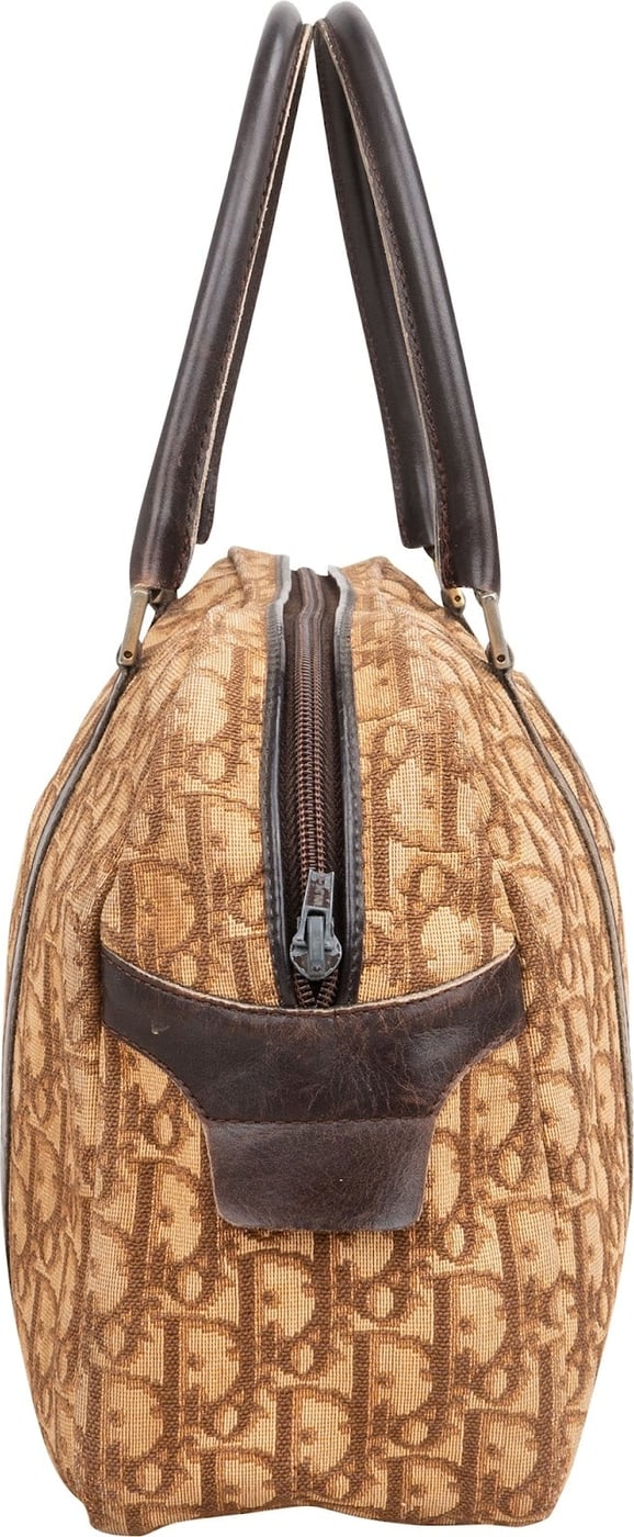 Christian Dior Trotter Monogram Boston Handbag