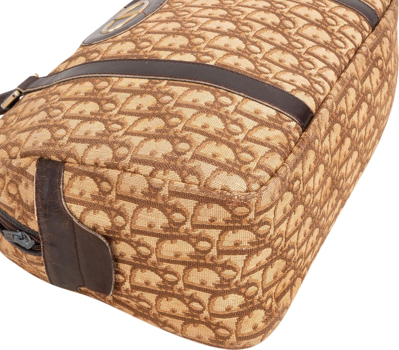 Christian Dior Trotter Monogram Boston Handbag