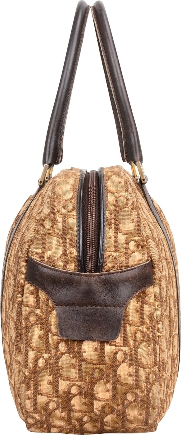 Christian Dior Trotter Monogram Boston Handbag