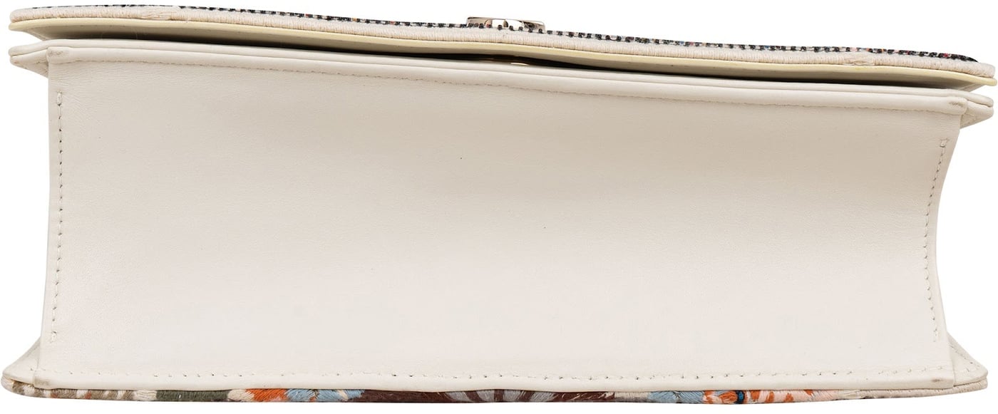 Christin Dior Limited Fabric Embroidered Kaleidiorscopie Diorama Shoulder Crossbody Bag