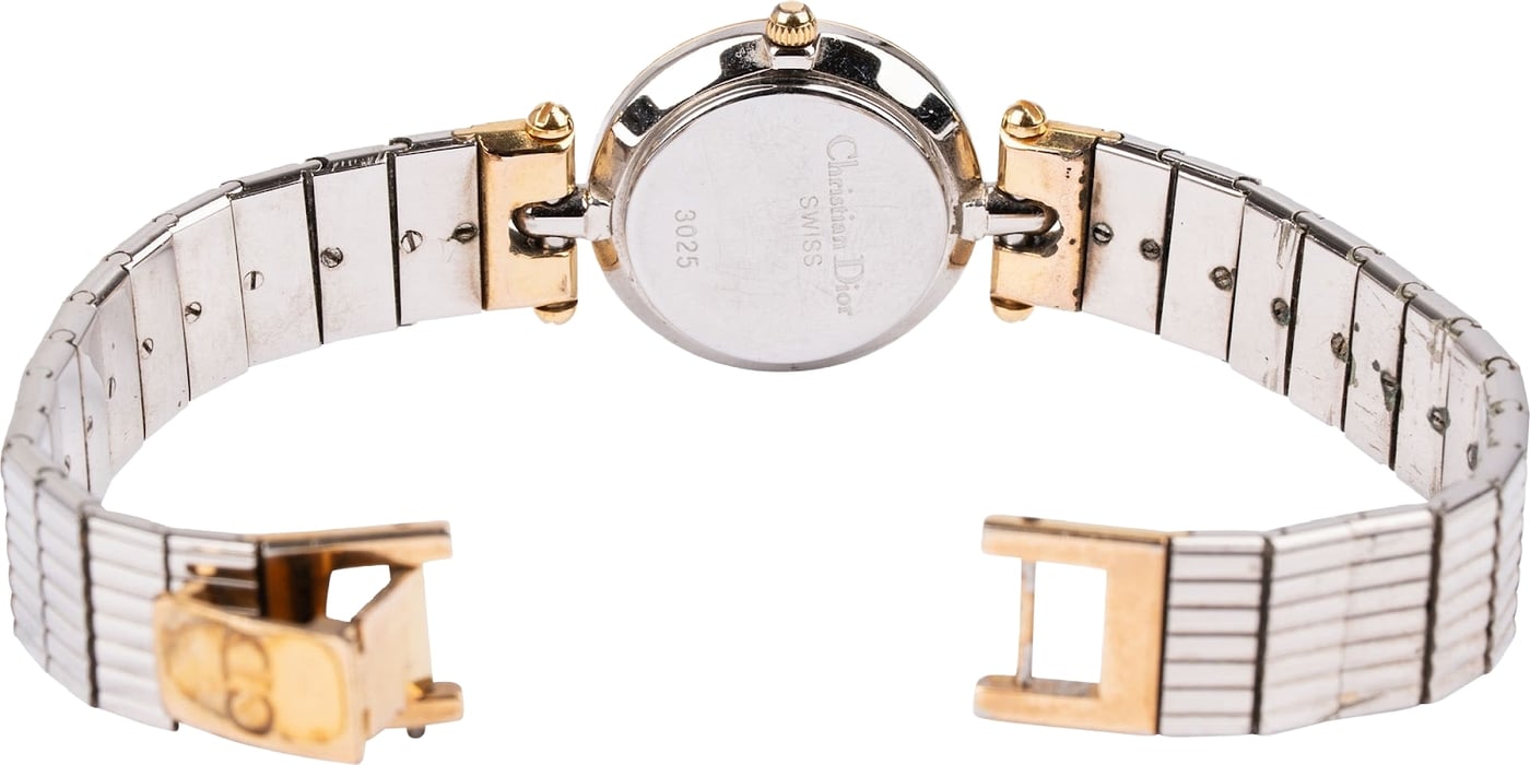 Christian Dior Two-Tone Roman Numeral 3025 Watch