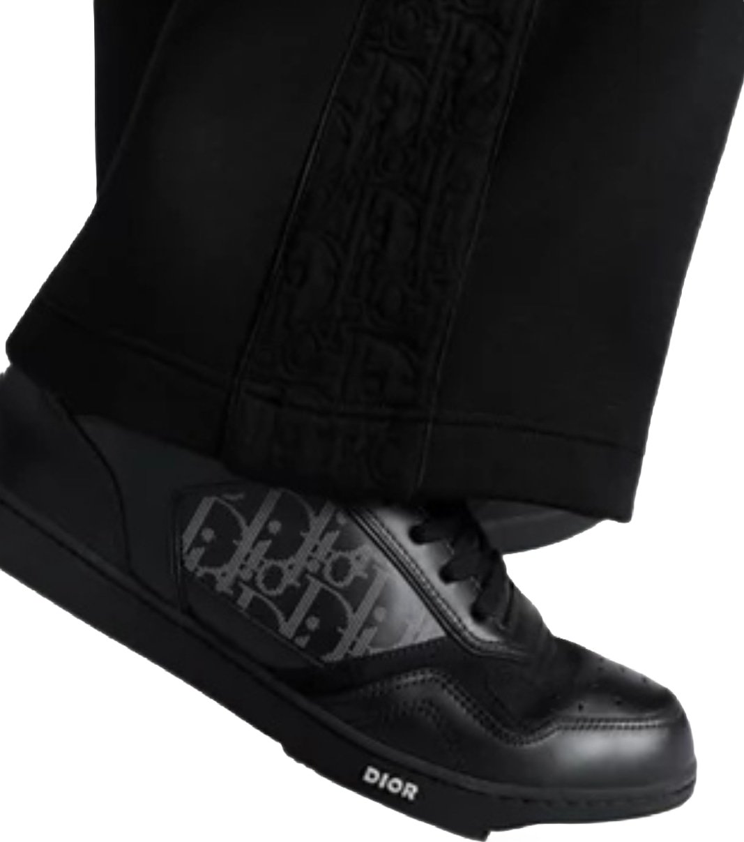 Dior B27 Uptown Men's Sneaker Smooth Black