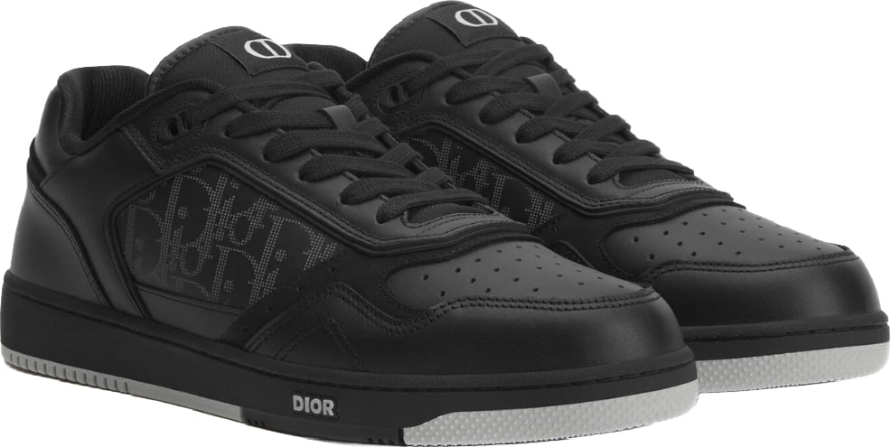 Dior B27 Uptown Men's Sneaker Smooth Black