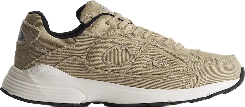 Dior B30 Countdown Men's Sneaker Beige Denim Canvas