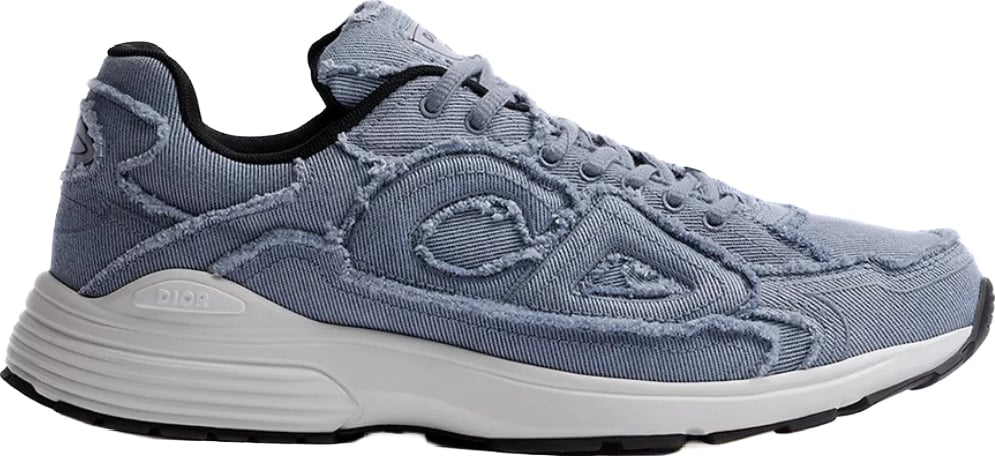Dior B30 Countdown Men's Sneaker Blue Denim Canvas