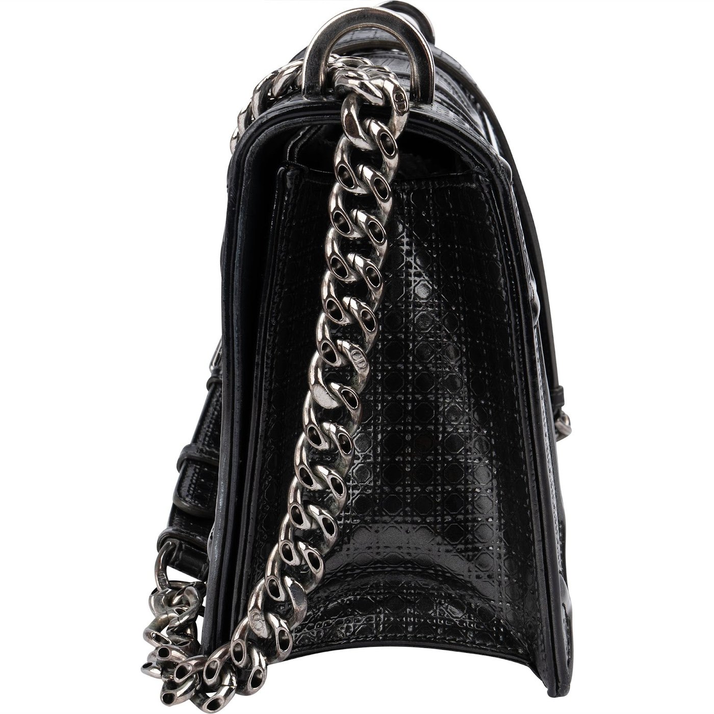 Christian Dior Embossed Cannage Diorama Flap Crossbody Bag