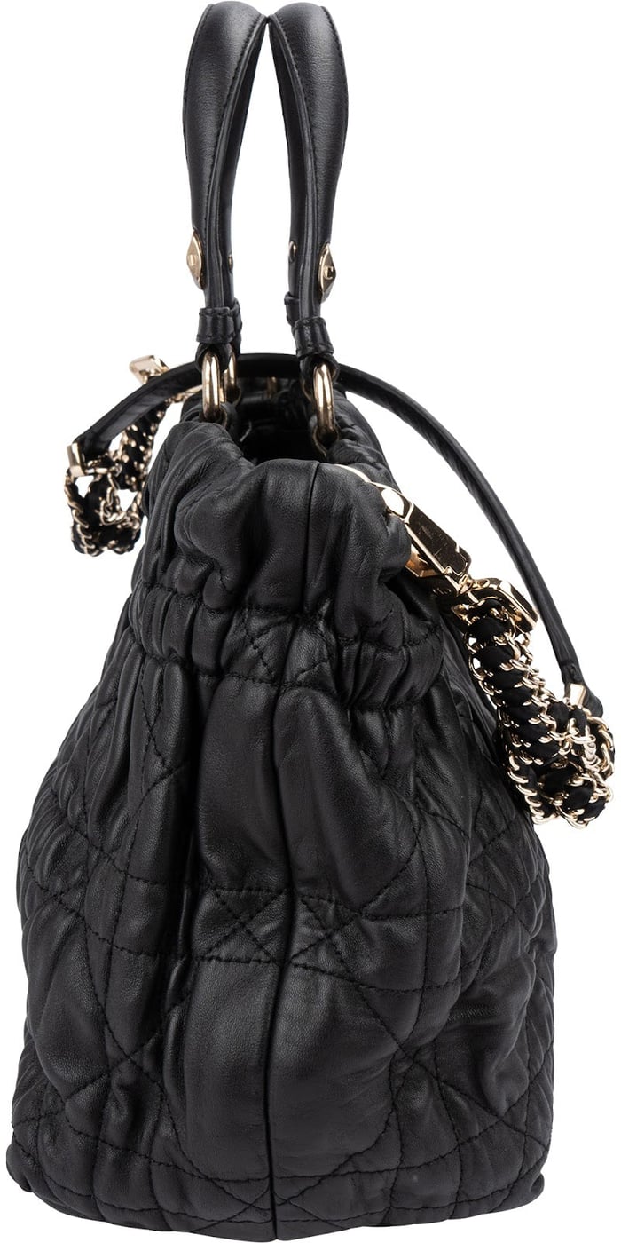 Christian Dior Délices Gaufre Cannage Lambskin Le Trente Handbag