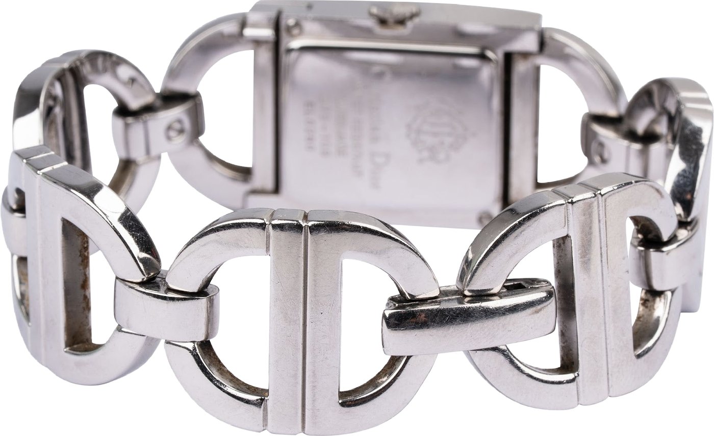 Christian Dior Silver Tone Malice Woman D78-109 Watch