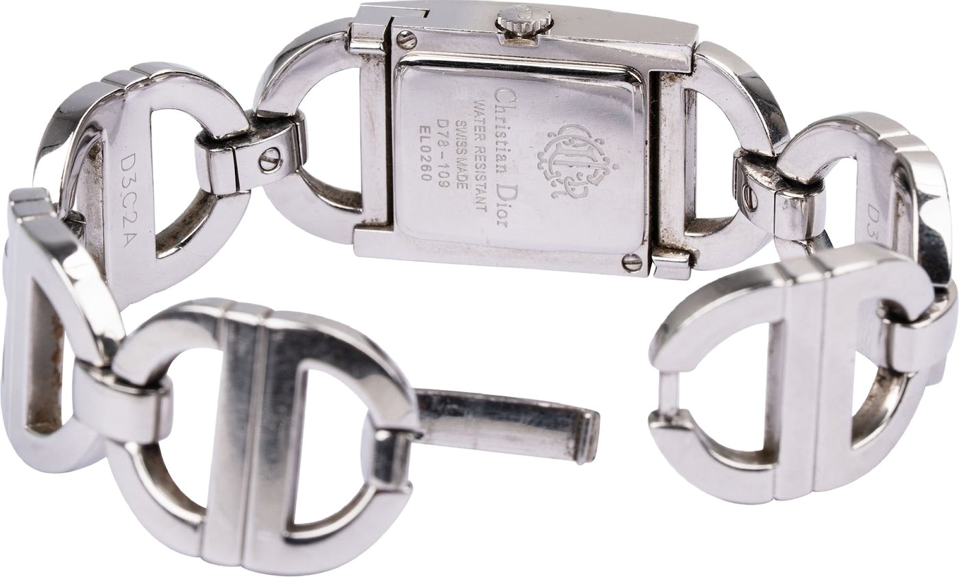 Christian Dior Silver Tone Malice Woman D78-109 Watch