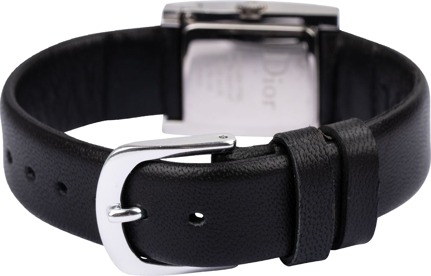 Christian Dior Silver Tone Malice Square D78-109 Woman Watch