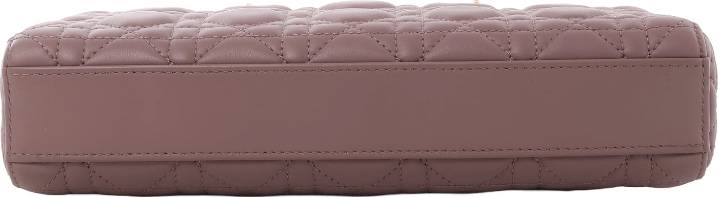 Dior Lady D-Joy Leather 2Way Handbag in Pink
