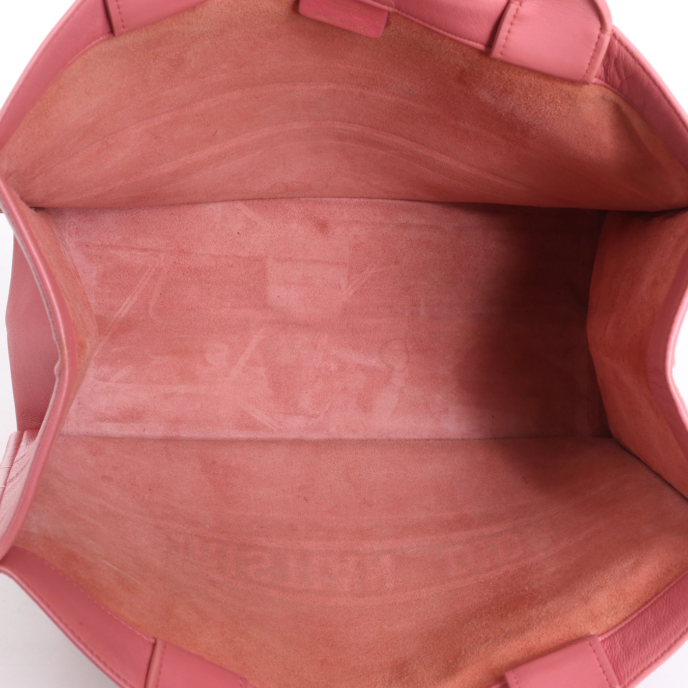Christian Dior Book Tote Medium Leather Shoulder Bag in Pink