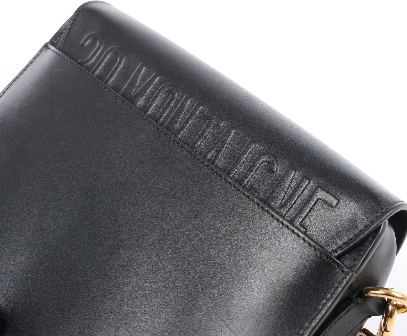Christian Dior Bobby Leather Crossbody Bag in Black