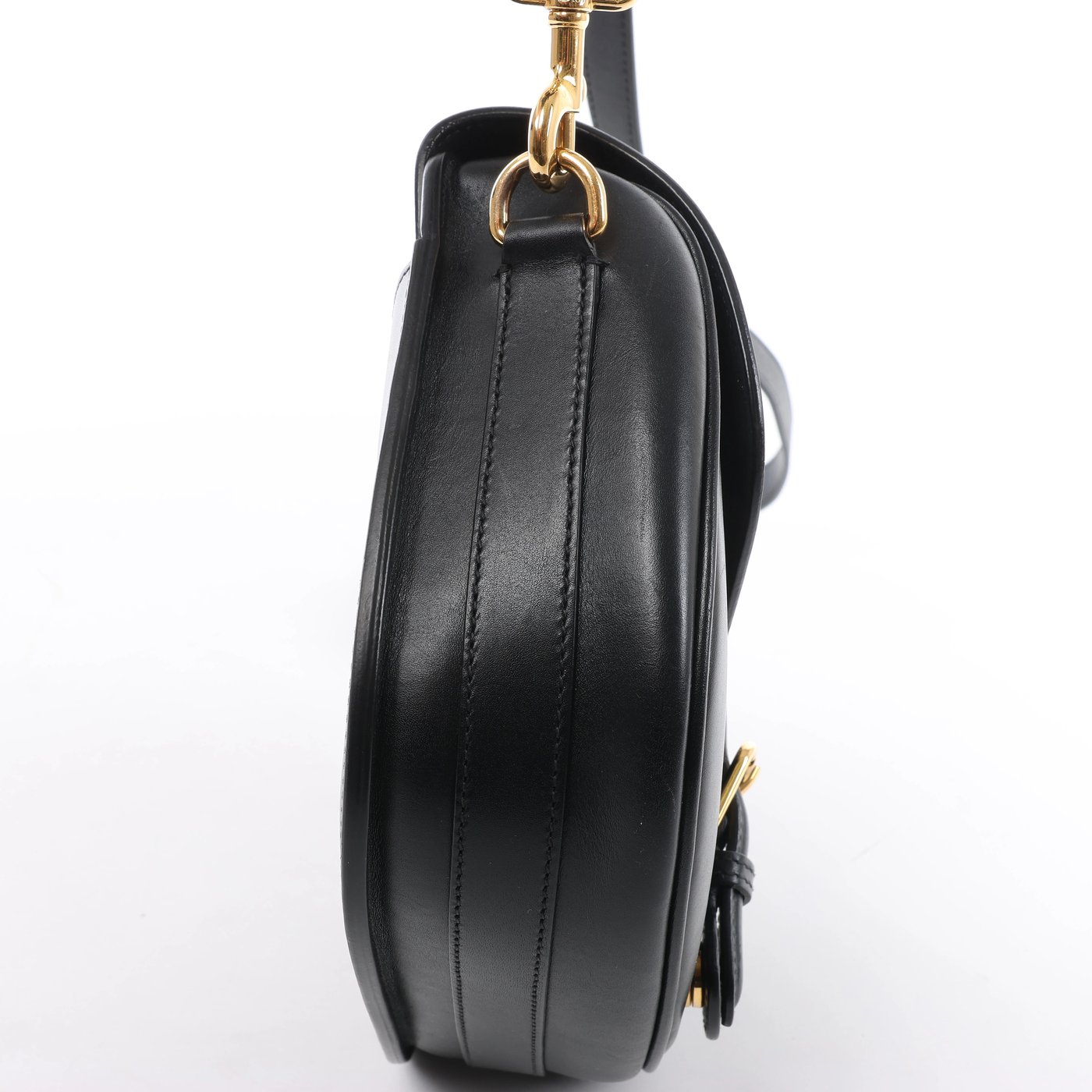 Christian Dior Bobby Leather Crossbody Bag in Black
