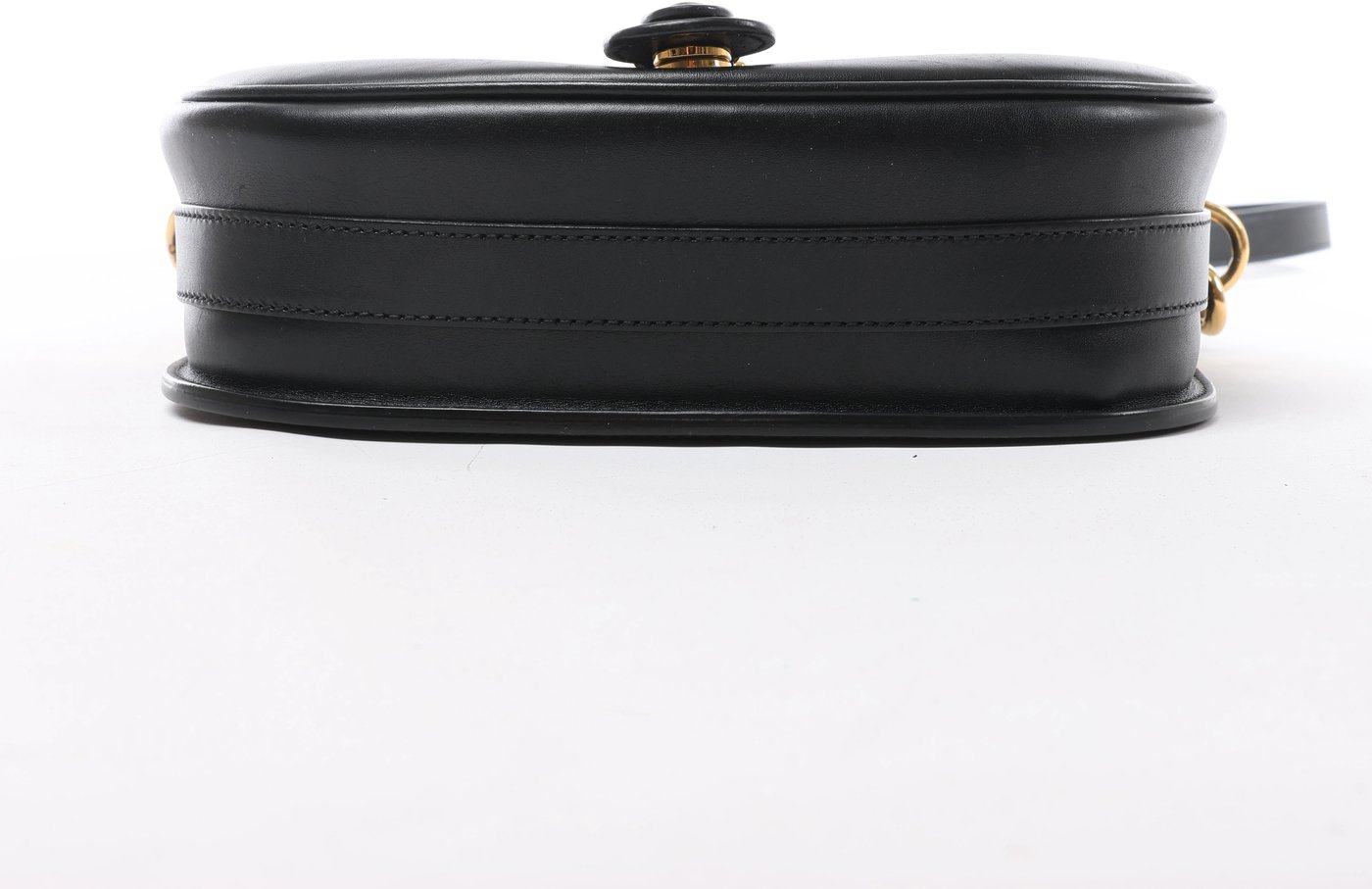 Christian Dior Bobby Leather Crossbody Bag in Black
