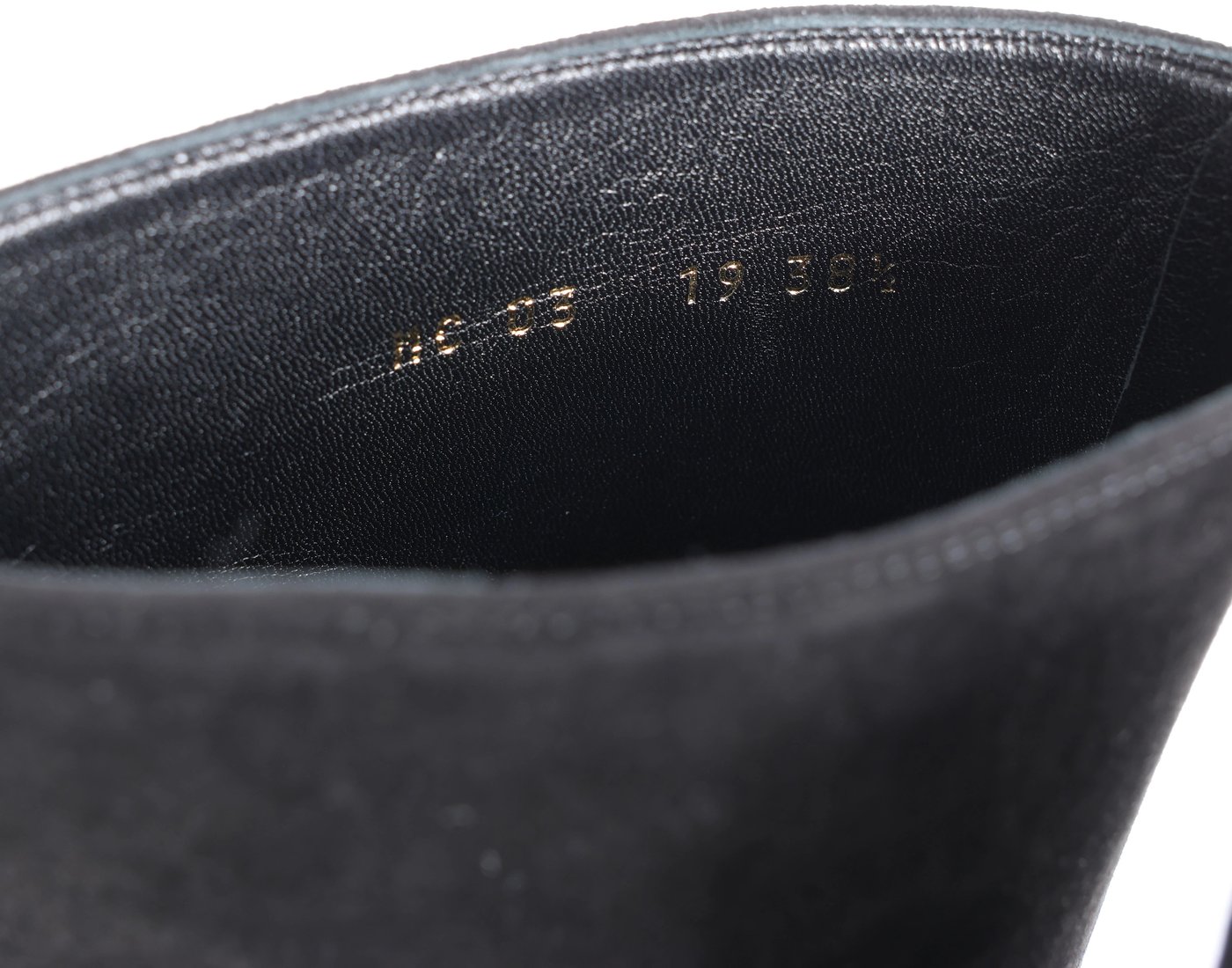 Christian Dior D-RISE Suede Boots 38 1/2 Ladies' Black MC0319