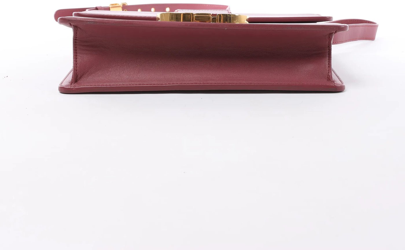 Dior Montaigne 30 Leather Crossbody bag in Pink