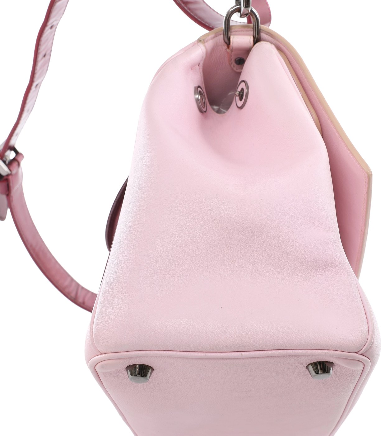 Christian Dior Be Dior Leather 2Way Handbag in Pink