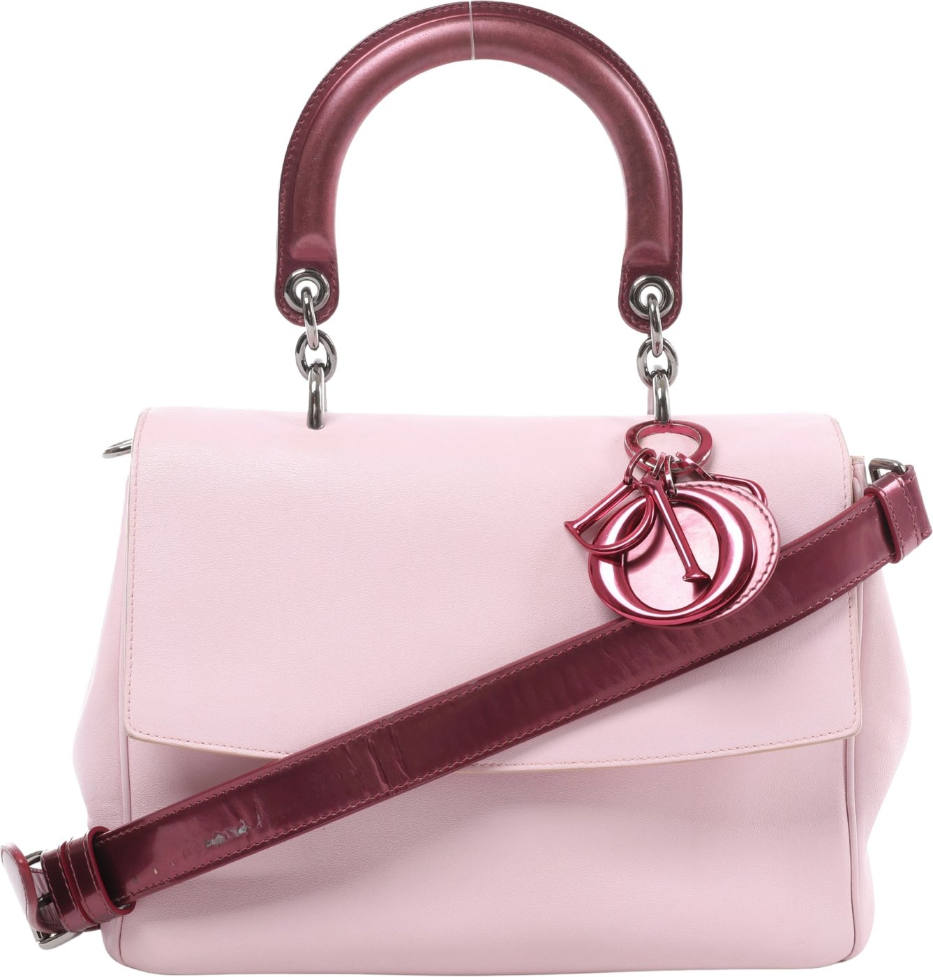 Christian Dior Be Dior Leather 2Way Handbag in Pink