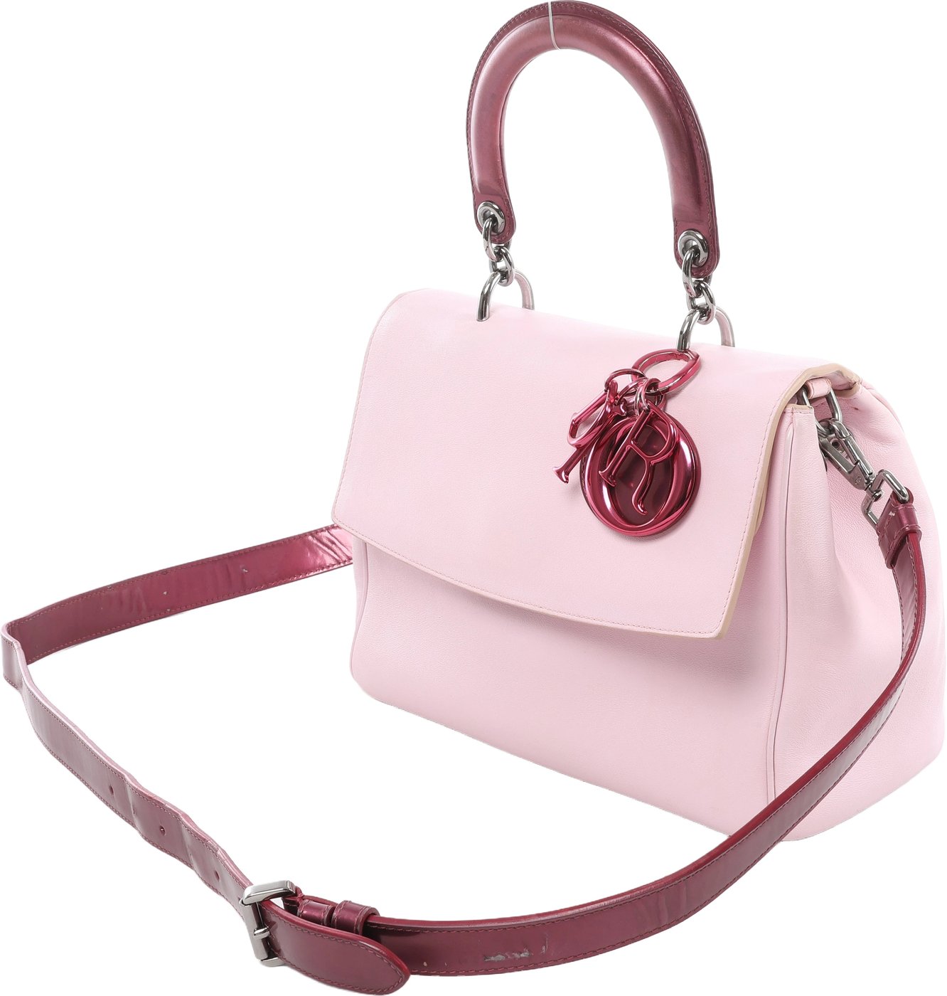 Christian Dior Be Dior Leather 2Way Handbag in Pink