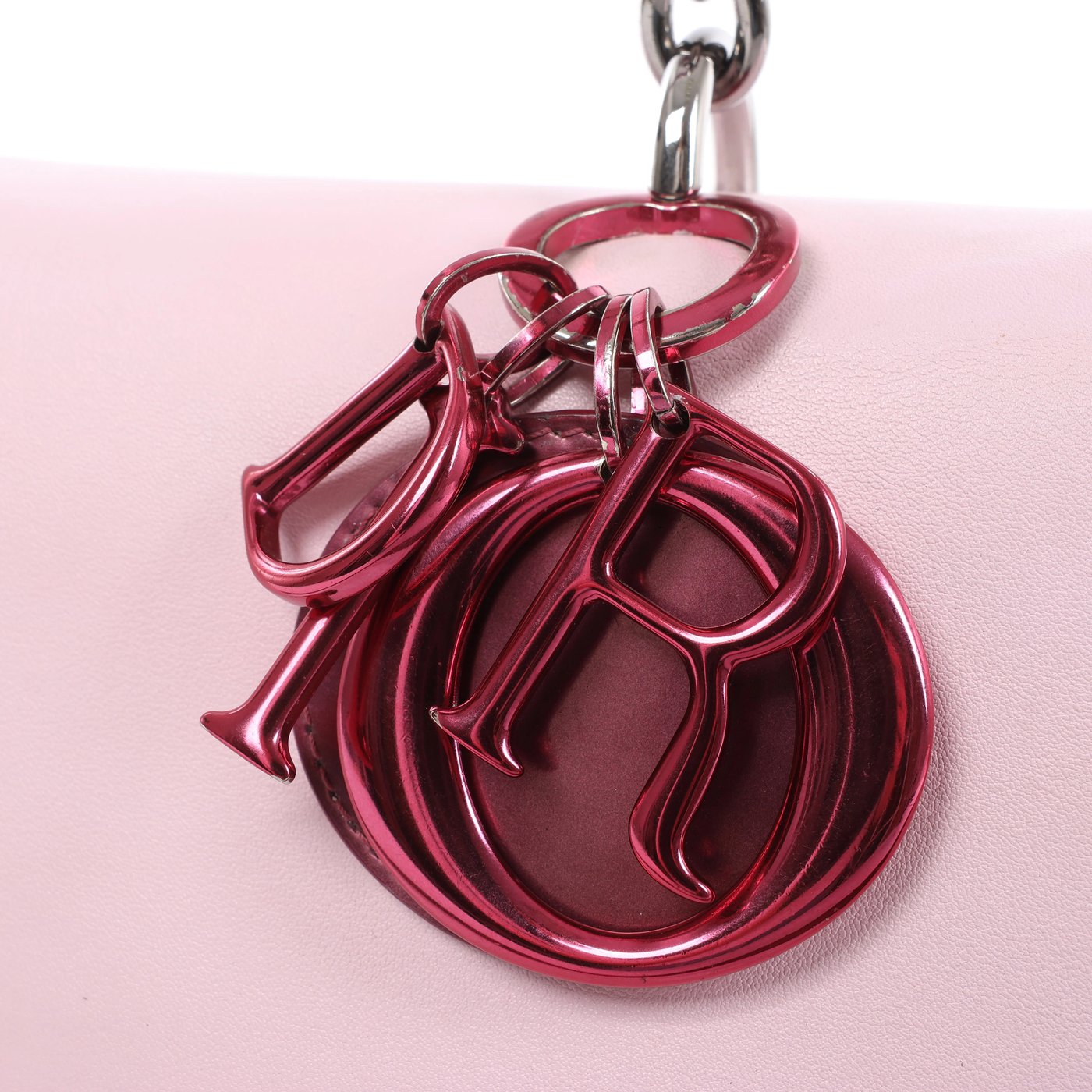 Christian Dior Be Dior Leather 2Way Handbag in Pink