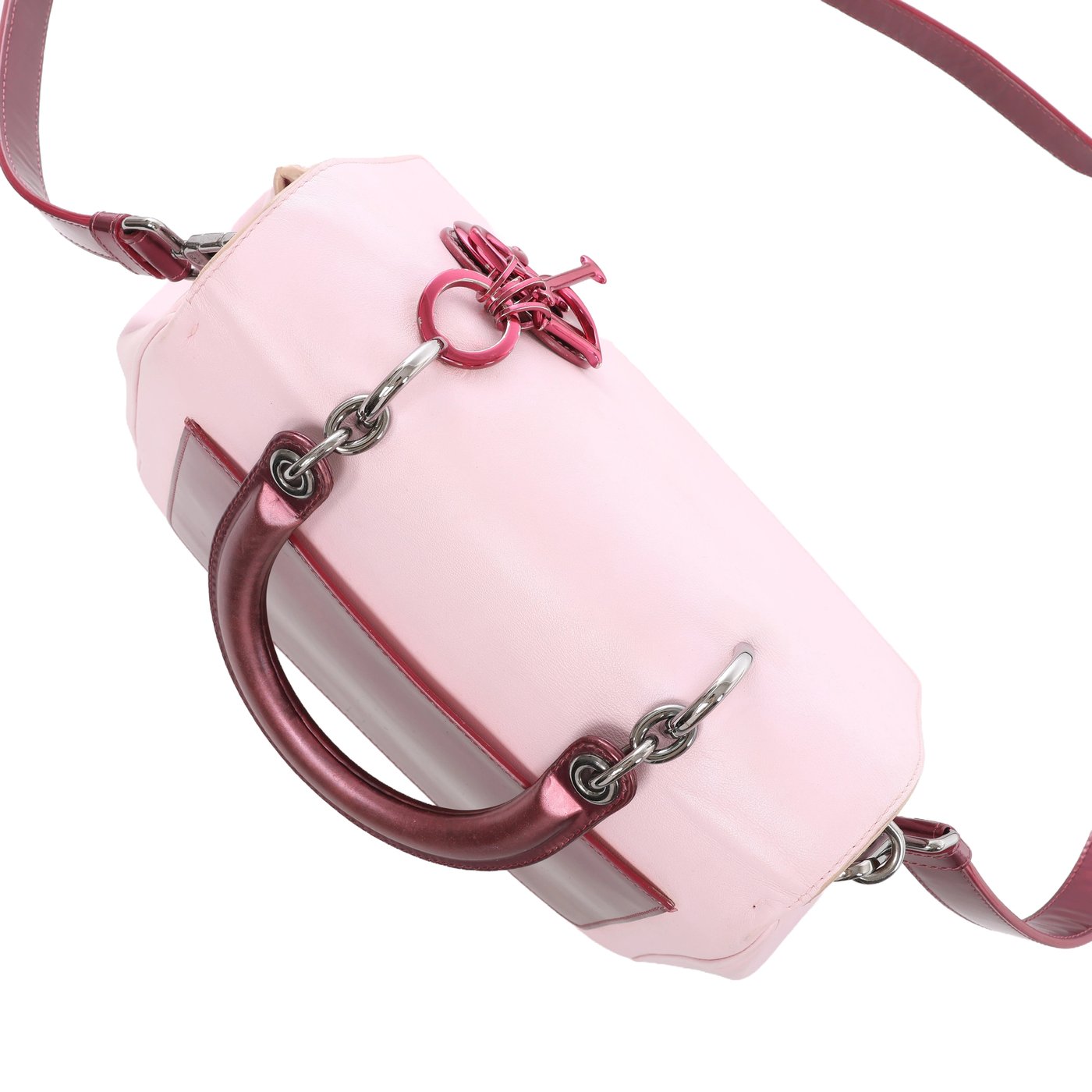 Christian Dior Be Dior Leather 2Way Handbag in Pink