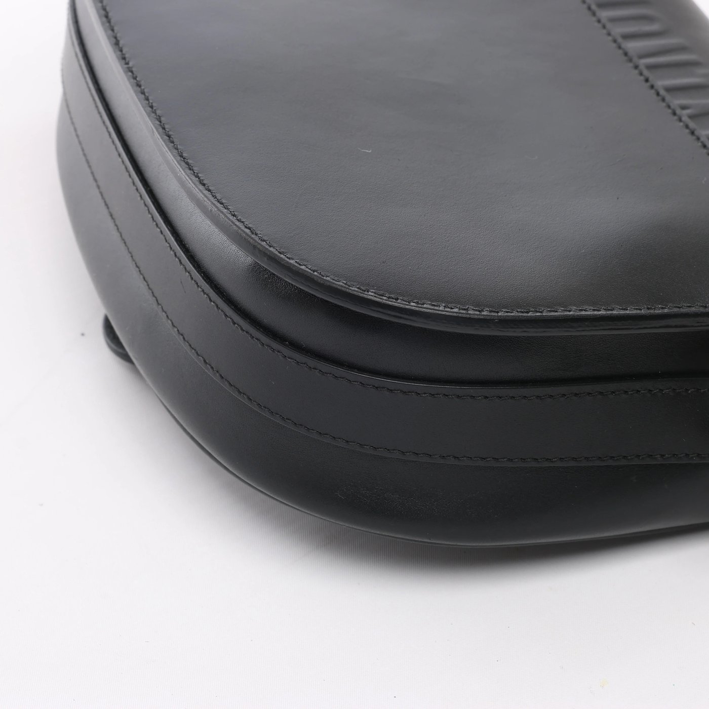 Christian Dior Bobby Leather Crossbody Bag in Black