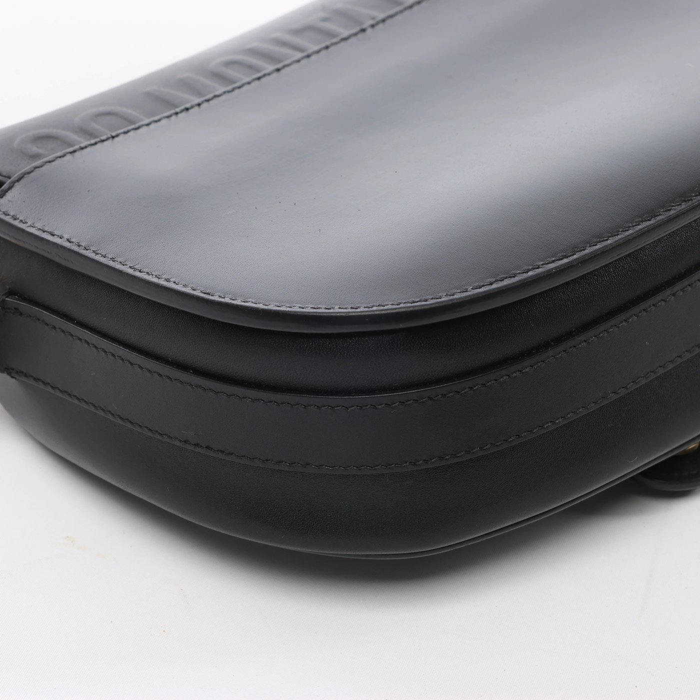 Christian Dior Bobby Leather Crossbody Bag in Black