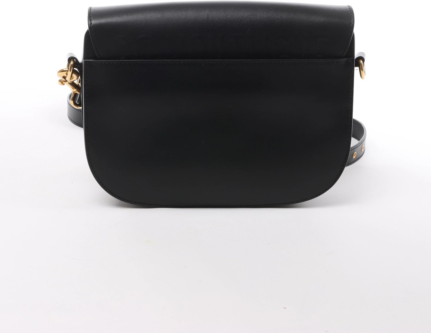 Christian Dior Bobby Leather Crossbody Bag in Black