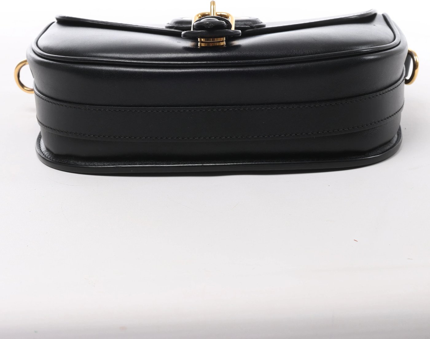 Christian Dior Bobby Leather Crossbody Bag in Black