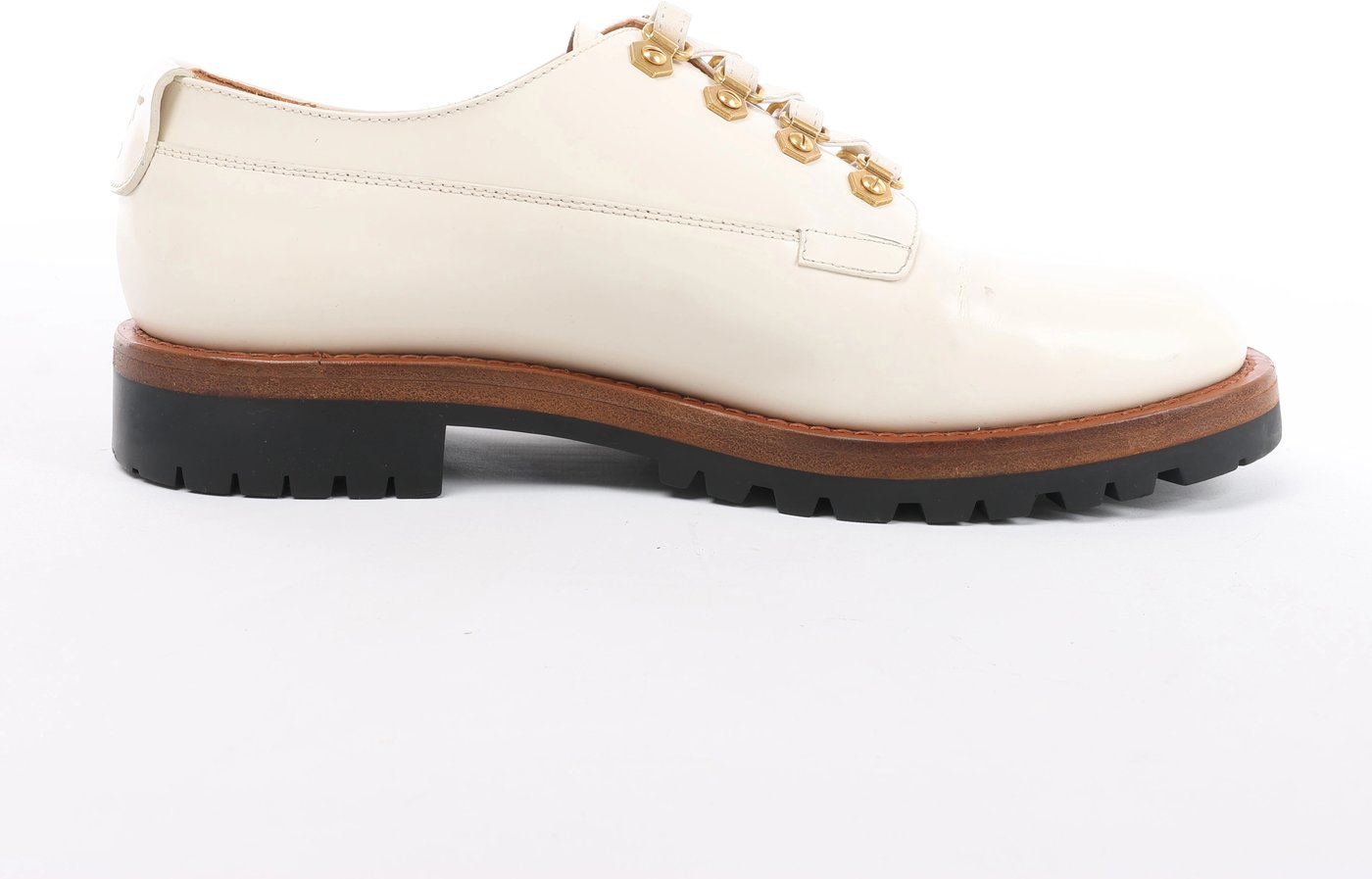Christian Dior Leather Shoes 38 Ladies' White MT0917 D-FIGHT