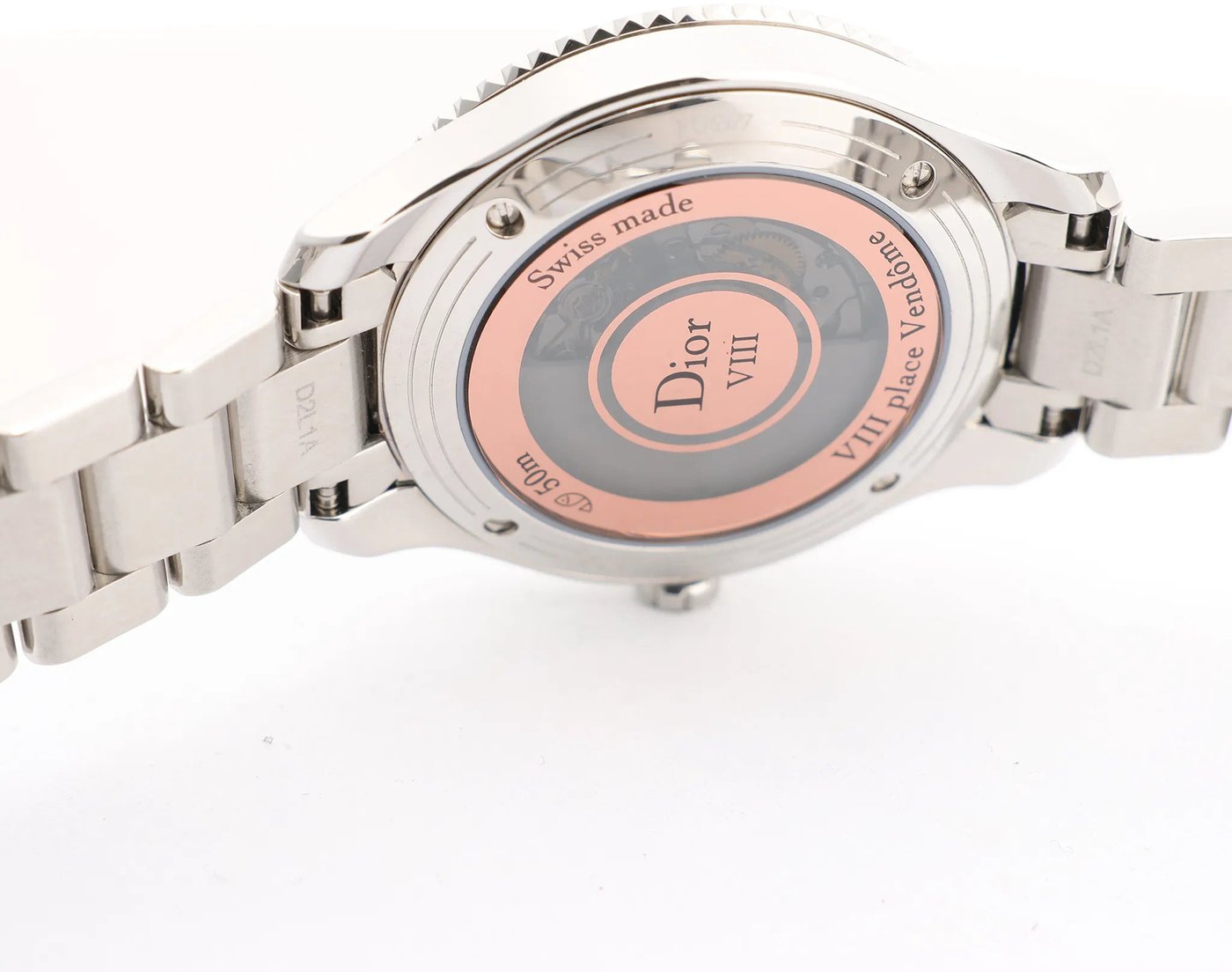 Dior Montaigne CD152510 FU6977 SS AT Watch with Blue Dial