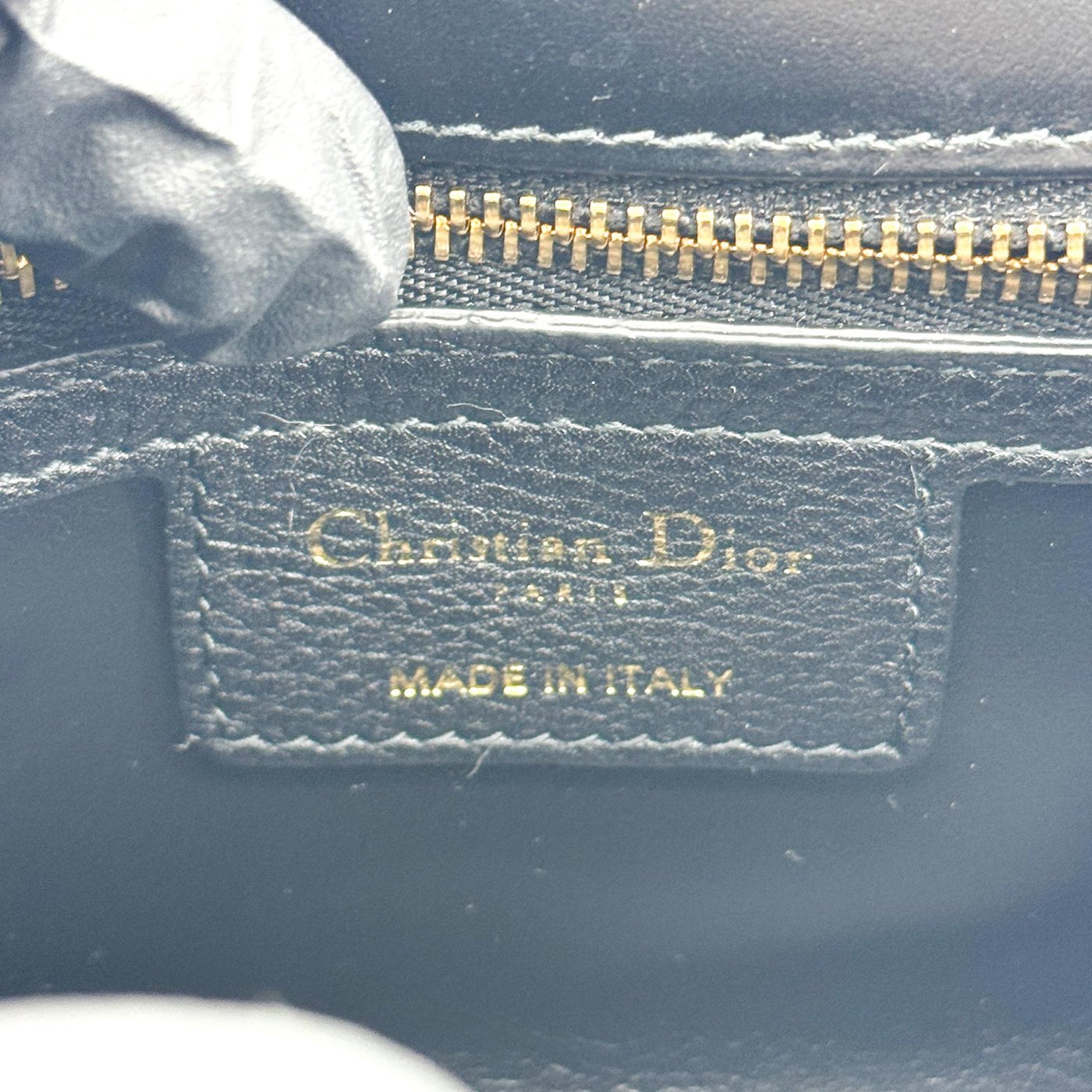 Christian Dior Caro Cannage Quilt Calfskin New Medium