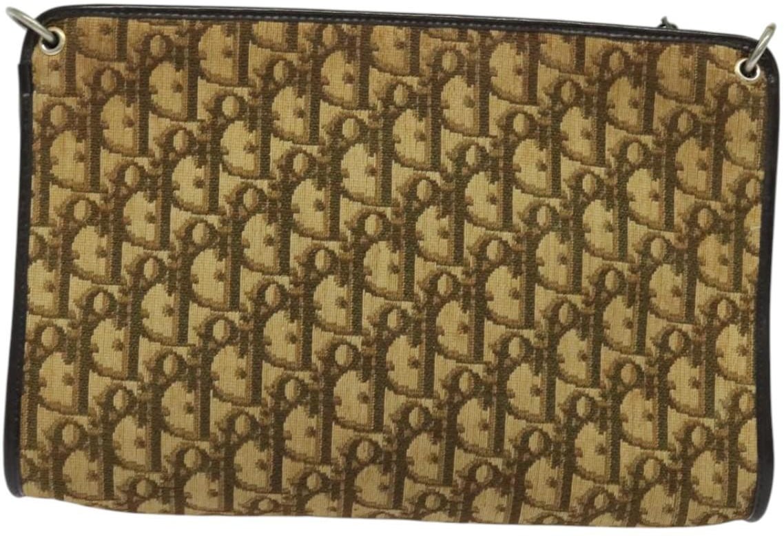 Christian Dior Vintage Trotter Diorissimo Canvas Mini