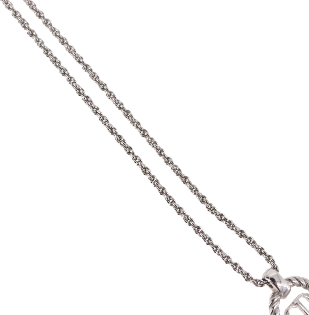 Christian Dior VIntage Circle Pendant Metal