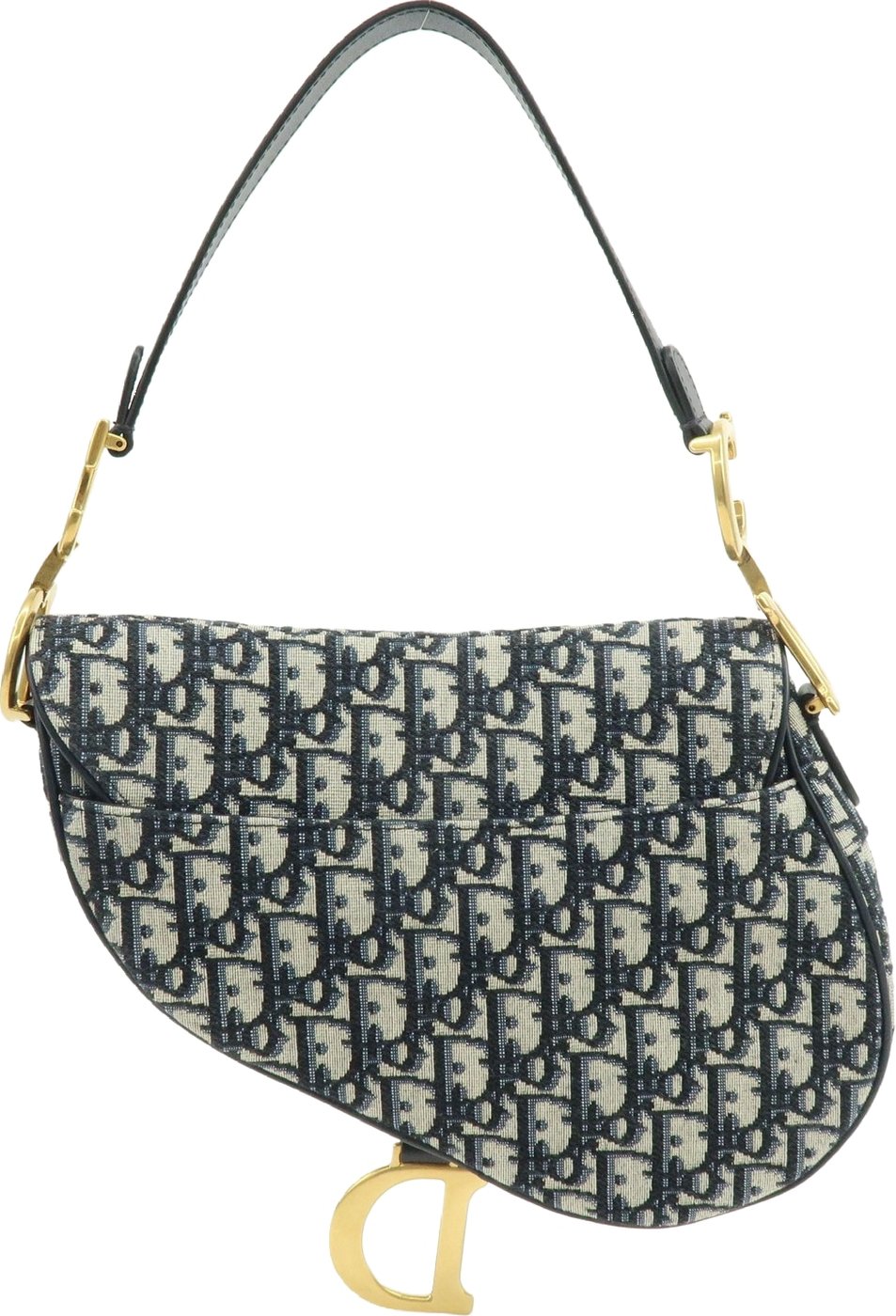 Christian Dior Saddle Oblique Canvas Medium