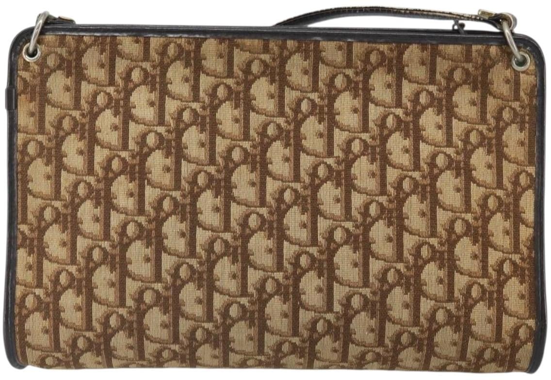 Christian Dior Vintage Trotter Diorissimo Canvas Mini